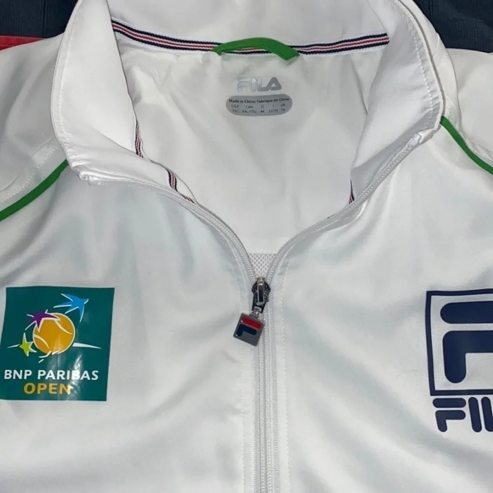 Unisex BNP Paribas Open FILA Warm-Up Tennis Jacket